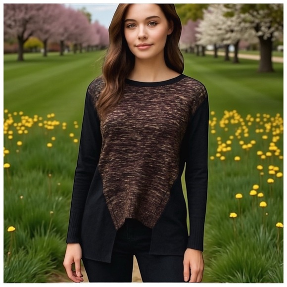 Ball Of Cotton Sweaters - Ball of Cotton Women's Cardigan in Black and Brown